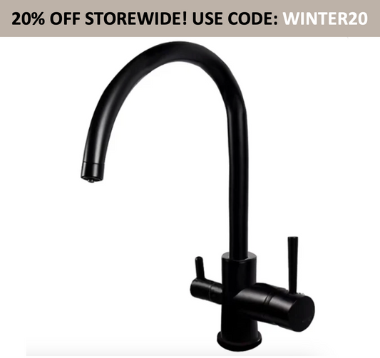 Aquipure kitchen tap (Black)