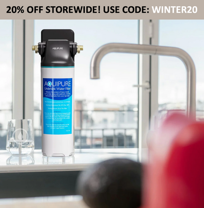 Aquipure kitchen tap with filter