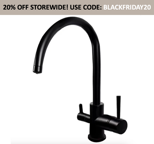 Aquipure kitchen tap (Black)
