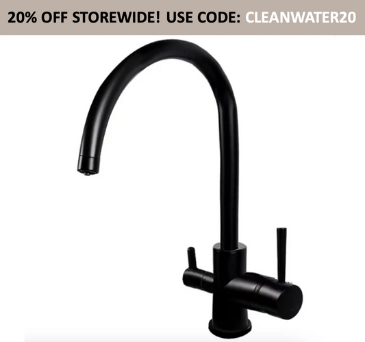 Aquipure kitchen tap (Black)